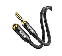 UGREEN Cavo Prolunga Jack 3,5mm con Microfono Cable Aux 4 Poli (1M)
