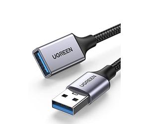 UGREEN Cavo Prolunga USB 3.0 Nylon Maschio A Femmina 5Gbps (5M)