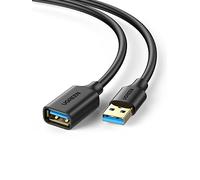 UGREEN Cavo Prolunga USB 3.0 Placcato Oro Cable Maschio A Femmina A (5M) | 5Gbps, per Stampante, Mouse, Tastiera, Hub, Pendrive, Controller, Occhiali VR, Unità Esterna
