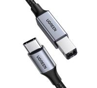 UGREEN Cavo Stampante Tipo C a USB B Nylon Printer Compatibile con MacBook Pro,