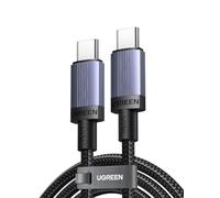 UGREEN Cavo USB C 100W PD 3.0, Type C Ricarica Rapida 20V 5A, Compatibile con MacBook, iPad Air, ASUS, HP, iPhone 16/15 Plus Pro Max, Galaxy S25/24, Pixel 9/8. 2M