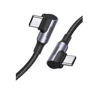 UGREEN Cavo USB C 90 Gradi 100W 5A/20V, Cable Type C Compatible con iPhone 16/15/14, Macbook Pro/Air, Galaxy S24Ultra/S23/S22, Pixel 9/8/7 ecc 3M