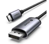 UGREEN Cavo USB C a DisplayPort 1.4 8K 60Hz 30Hz Thunderbolt 4 3 DP1.4 3M | 4K 240Hz 144Hz HDR VRR Compatibile con iPhone 17 Pro Max Air Mac mini M4/M4 Pro MacBook M4 Pro Max iPad Pro Air Galaxy S24