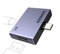 UGREEN Cavo USB C a DisplayPort 1.4 Carica PD100W 8K 60Hz 30Hz 4K 240Hz 144Hz Compatibile con iPhone 17 Pro Max Air Mac mini M4/M4 Pro MacBook M4 Pro Max iPad Pro Air Galaxy S24