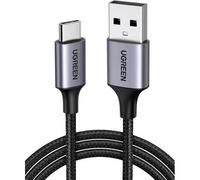 UGREEN Cavo USB Type-C a USB-A 2.0- 50cm- Intrecciato- Black