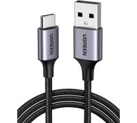 UGREEN Cavo USB Type-C a USB-A 2.0- 50cm- Intrecciato- Black