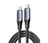 UGREEN Cavo USB3.2 10Gbps Video 4K@60Hz Ricarica Rapida 240W (1M) | Type C Nylon Intrecciato, Compatible con iPhone 18 Pro Max/17/16/15, iPad, Galaxy S26/S25/S24, Pixel 10/9,ecc.