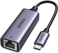 UGREEN CM199-50737B - Adattatore USB C a 10/100/1000Mbps RJ45 Gigabit Ethernet, colore: Grigio spaziale