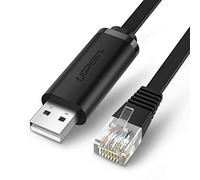 UGREEN CM204 USB - RJ45 Console Cable for Network Devices, 1,5 m (Black)