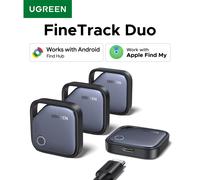 UGREEN【Compatibilità doppia del sistema】Smart Finder per Apple Find My (iOS) e Find Hub App (Android) Scheda tracker Bluetooth