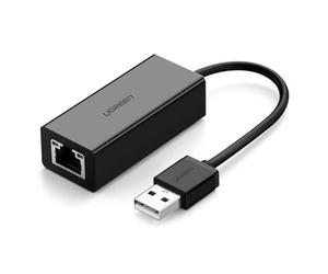 UGREEN CR110 Adaptador de Red USB 2.0 a RJ45 Negro