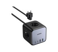 Ugreen DigiNest Cube Power Strip 3 AC Outlets 65W 2 USB 2 C 1,8 m 60113