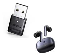 UGREEN EchoBuds Plus Cuffie 55dB Chiavetta Bluetooth 6.0 USB | UGREEN EchoBuds Plus Cuffie Bluetooth Wireless 55dB Chiavetta Bluetooth 6.0 Adattatore USB