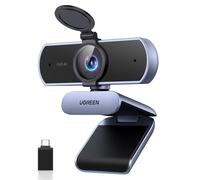 UGREEN FineCam Lite 4K Webcam 30FPS Ultra HD Webcam USB Messa a Fuoco Auto | Con Adattatore USB C Plug and Play per Computer Windows MacOS Linux Streaming Youtube Skype Call Video Zoom Video Conferenze