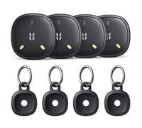 UGREEN FineTrack Mini 2 Smart Finder 110dB Fluorescenza Localizzatore IP68 4 Pezzi Supporto iOS SmartTag Tracker Bluetooth Localizzazione per Chiavi Bagaglio Portafoglio Bicicletta Borsa 7 Anni Batter