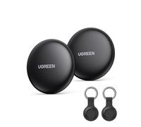 UGREEN FineTrack Mini Tag Supporta iOS 2 pezzi | Batteria da 18 Mesi, Localizzatore Bluetooth, Tracker, Tracker per Chiavi Bagaglio Portafoglio Bicicletta Zaino Borsa