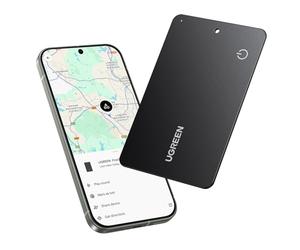 UGREEN FineTrack Slim G Smart Finder Solo Android 5 Anni Batteria Localizzatore Ultra Sottile 1.7mm Impermeabile IP68 Tracker Compatibile con Google Find Hub per Portafoglio Chiavi Bagaglio Valigia