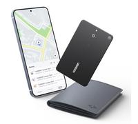 UGREEN FineTrack Slim S Smart Finder Tag Bluetooth Localizzatore Tracker Solo Samsung Ultra Sottile 1,7 mm Impermeabile IP68 1 Anno Compatibile con SmartThings per Portafogli Chiavi Bagagli Valigie