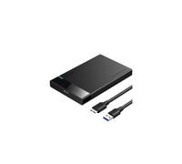 Ugreen HDD SSD Custodia per unità SATA da 2,5 pollici con cavo da USB-A a micro USB 5 Gbps 0,5 m - Nero