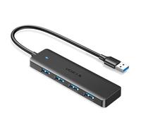 UGREEN Hub USB 3.0 con 4 Porte Sdoppiatore Multi USB 5Gbps Plug e Play 15cm | Ultra Fin Multiporta USB 3.0 Compatibile con MacBook Pro Air iMac Surface XPS PC Laptop Tastiere e Dischi Rigidi
