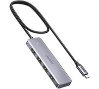 UGREEN Hub USB C 4 Porte 5Gbps Dongle Adattatore Type C OTG per iPhone 17 PRO Max Air, MacBook PRO Air M3 M2 M1, Galaxy S24 Ultra, Surface (60cm)