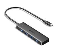 UGREEN Hub USB C con 4 Porte USB 3.0 Sdoppiatore Adattatore Multiporta 15cm | Alta velocità 5Gbps Compatibile con MacBook PRO Air iMac Surface XPS PC Laptop Disco Rigido Tastiera