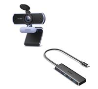 UGREEN Hub USB C con 4 Porte USB 3.0 Webcam Full HD 1080P