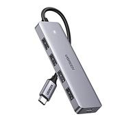 UGREEN Hub USB C vers 4 Porte USB Adattatore Multiporta Estensione (15cm) | Compatibile con iPhone 17 Pro Max Air, MacBook Pro Air M3 M2 M1, Galaxy S24 Ultra, Surface