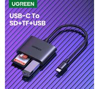 UGREEN lettore di schede USB C tipo C a USB SD lettore di schede Micro SD per iPad accessori per Laptop adattatore per schede di memoria lettore di schede SD