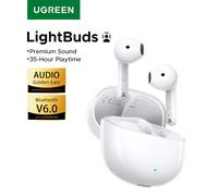 UGREEN LightBuds Auricolari TWS Bluetooth 6.0 Cuffie wireless APP Auricolari audio spaziale Chiamata a 4 microfoni Riduzione del rumore 35 ore