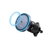 UGREEN MagFlow Qi2 15W Caricatore Wireless Supporto Auto Magnetico | Compatibile con iPhone 17/16/15/14/13/12 Pro Max Air, Porta Cellulare Magsafe d'Aria Bocchetta