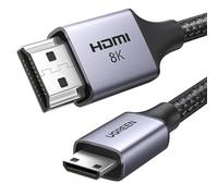 UGREEN Mini HDMI Cavo Adattatore Femmina 4K 60Hz 3D Dolby Vision HDCP Compatibile Videocamera Monitor HDTV, 2M