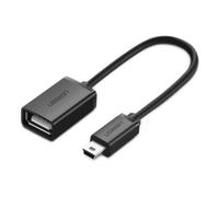Ugreen Mini USB maschio a USB-A femmina OTG cavo - nero