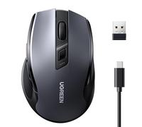 UGREEN Mouse Wireless Bluetooth e 2.4GHz Ricaricabile con Ricarica Rapida