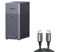 UGREEN NASync DH2300 NAS a 2 alloggiamenti con cavo USB da 60 W