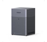 UGREEN NASync DH4300 Plus, NAS Desktop a 4 Bay, Porta LAN 2,5 GbE, SoC RK3588C, 8 GB di RAM, Connessione NFC One-Touch, Album Familiare/Bambino AI, Cloud Personale per Casa/Ufficio (Senza Dischi)