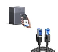 UGREEN NASync DH4300Plus NAS a 4 alloggiamenti con cavo Cat8