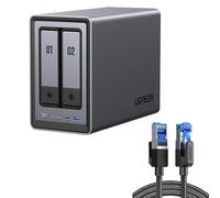 UGREEN NASync DXP2800 NAS a 2 alloggiamenti con cavo Cat8
