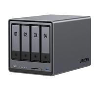 Ugreen NASync DXP4800 NAS Compatta N100 8 GB DDR5 0 TB UGOS Pro Nero NEW