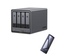 UGREEN NASync DXP4800 Pro NAS Desktop a 4 vani with UGREEN Case SSD M.2 NVMe