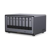 UGREEN NASync DXP8800 Plus 8-Bay Desktop NAS, CPU Intel i5 1235u 10-Core, 8 GB di RAM DDR5, 128 GB SSD, 2 x 10 GbE, 2 x slot M.2 NVMe, 8K HDMI, 2 x TBT4 (senza disco)