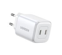 UGREEN Nexode 45 W Dual USB-C PD Charger (25 W+20 W), Weiß