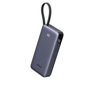 UGREEN Nexode 45W Power Bank 20000mAh Ricarica Rapida Caricatore Portatile PC Cavo USB C Integrato PD3.0 LED Compatibile con iPhone 17 16 15 14 Plus Pro Max Air Galaxy S25 S24 A56 A16 MacBook iPad