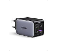 UGREEN Nexode 65W Caricatore 3 USB C e 1 A Caricabatteria GaNInfinity | PD 3.0 PPS 25W Compatibile con iPhone 17 Pro Max Air Serie 16 Galaxy S26 Ultra Plus Pixel 10 iPad MacBook Air