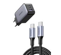 UGREEN Nexode 65W Caricatore USB C con UGREEN 100W Cavo USB C 2Pack