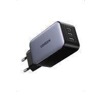 UGREEN Nexode 65W Caricatore USB C con 3 Type C Caricabatteria 45W PPS Ricarica Rapida GaNInfinity Compatibile con MacBook Pro Air iPad iPhone 17 Pro Max Air/Serie 16-12 Pixel 10 9 Galaxy S26