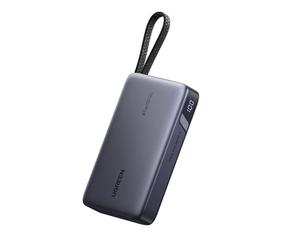UGREEN Nexode 67W Power Bank 20000mAh Caricatore Portatile PC PD 65W | Cavo USB C, 2 Porte 1C1A, Per Viaggi in Aereo, Batteria Esterna Ricarica Rapida Compatibile con Xiaomi Note 15 iPhone 18 17