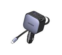 UGREEN Nexode 90W Caricatore Auto USB C Retrattile Accendisigari USB C 60W