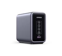 UGREEN Nexode Caricatore USB C GaN da 300W, Caricabatteria PD 3.1 con 5 Porte, Allimentatore a Porta Singola da 140W Compatibile MacBook iPhone 16 iPad Galaxy S24 Pixel Steam Deck con 240W Cavo 1.5M