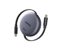 UGREEN Nexode Cavo USB C Retrattile 100W PD Avvolgibile Ricarica Rapida | Type C, Compatibile con MacBook, iPad, iPhone 17 Pro Max Air/16/15, Galaxy S26/S25, Pixel 10/9. (Grigio)